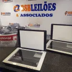 LOTE 107 - 02 SCANNERS E GRANDE QUANTIDADE DE CABOS ADAPTADORES. (NO ESTADO) ATENÇÃO! FAZER A VISITAÇÃO ANTES DE ARREMATAR, NÃO SABEMOS SE FUNCIONA. LEILÃO NÃO TEM GARANTIA E NEM DEVOLUÇÃO, SUJEITO A POSSÍVEIS AVARIAS VISÍVEIS/OCULTAS E/OU AUSÊNCIA DE COMPONENTES.