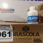 LOTE 061 - 02 CAIXAS COM COLA TUBO ST 175G COM 15 FRASCOS CADA. (NO ESTADO) ATENÇÃO! FAZER A VISITAÇÃO ANTES DE ARREMATAR, NÃO SABEMOS SE FUNCIONA. LEILÃO NÃO TEM GARANTIA E NEM DEVOLUÇÃO, SUJEITO A POSSÍVEIS AVARIAS VISÍVEIS/OCULTAS E/OU AUSÊNCIA DE COMPONENTES.