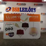 LOTE 080 - 01 PENDENTE SÃO PAULO. (NO ESTADO) ATENÇÃO! FAZER A VISITAÇÃO ANTES DE ARREMATAR, NÃO SABEMOS SE FUNCIONA. LEILÃO NÃO TEM GARANTIA E NEM DEVOLUÇÃO, SUJEITO A POSSÍVEIS AVARIAS VISÍVEIS/OCULTAS E/OU AUSÊNCIA DE COMPONENTES.