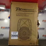 LOTE 300 - 01 CAIXA DE SOM PASSIVA PRO ÁUDIO PX-12.(NOVA) (NO ESTADO) ATENÇÃO! FAZER A VISITAÇÃO ANTES DE ARREMATAR, NÃO SABEMOS SE FUNCIONA. LEILÃO NÃO TEM GARANTIA E NEM DEVOLUÇÃO, SUJEITO A POSSÍVEIS AVARIAS VISÍVEIS/OCULTAS E/OU AUSÊNCIA DE COMPONENTES.