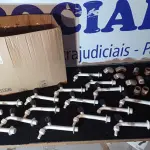 LOTE 068 - 133 – MATERIAIS HIDRÁULICOS DIVERSOS(APROXIMADAMENTE) (NO ESTADO, NÃO SABEMOS SE FUNCIONA. LEILÃO NÃO TEM GARANTIA E NEM DEVOLUÇÃO, SUJEITO A POSSÍVEIS AVARIAS VISÍVEIS/OCULTAS E/OU AUSÊNCIA DE COMPONENTES)