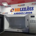 LOTE 265 - 01 MICRO-ONDAS MARCA BRASTEMP. (NO ESTADO) ATENÇÃO! FAZER A VISITAÇÃO ANTES DE ARREMATAR, NÃO SABEMOS SE FUNCIONA. LEILÃO NÃO TEM GARANTIA E NEM DEVOLUÇÃO, SUJEITO A POSSÍVEIS AVARIAS VISÍVEIS/OCULTAS E/OU AUSÊNCIA DE COMPONENTES.