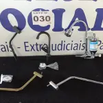 LOTE 030 - 05 – TORNEIRAS DIVERSAS (NO ESTADO, NÃO SABEMOS SE FUNCIONA. LEILÃO NÃO TEM GARANTIA E NEM DEVOLUÇÃO, SUJEITO A POSSÍVEIS AVARIAS VISÍVEIS/OCULTAS E/OU AUSÊNCIA DE COMPONENTES)