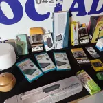 LOTE 042 - 20 – ITENS DIVERSOS (APROXIMADAMENTE) (NO ESTADO, NÃO SABEMOS SE FUNCIONA. LEILÃO NÃO TEM GARANTIA E NEM DEVOLUÇÃO, SUJEITO A POSSÍVEIS AVARIAS VISÍVEIS/OCULTAS E/OU AUSÊNCIA DE COMPONENTES)