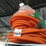 LOTE 004 - 02 ROLOS DE MANGUEIRA CORRUGADA. (NO ESTADO) ATENÇÃO! FAZER A VISITAÇÃO ANTES DE ARREMATAR, NÃO SABEMOS SE FUNCIONA. LEILÃO NÃO TEM GARANTIA E NEM DEVOLUÇÃO, SUJEITO A POSSÍVEIS AVARIAS VISÍVEIS/OCULTAS E/OU AUSÊNCIA DE COMPONENTES.