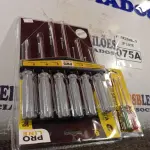 LOTE 075 - 02 KIT’S DE CHAVES FENDA/PHILIPS 06/02 PEÇAS. (NO ESTADO) ATENÇÃO! FAZER A VISITAÇÃO ANTES DE ARREMATAR, NÃO SABEMOS SE FUNCIONA. LEILÃO NÃO TEM GARANTIA E NEM DEVOLUÇÃO, SUJEITO A POSSÍVEIS AVARIAS VISÍVEIS/OCULTAS E/OU AUSÊNCIA DE COMPONENTES.