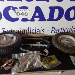 LOTE 040 - 41 – ITENS PARA FERRAGISTA (APROXIMADAMENTE) (NO ESTADO, NÃO SABEMOS SE FUNCIONA. LEILÃO NÃO TEM GARANTIA E NEM DEVOLUÇÃO, SUJEITO A POSSÍVEIS AVARIAS VISÍVEIS/OCULTAS E/OU AUSÊNCIA DE COMPONENTES)