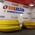 LOTE 001 - 02 ROLOS DE MANGUEIRA CORRUGADA. (NO ESTADO) ATENÇÃO! FAZER A VISITAÇÃO ANTES DE ARREMATAR, NÃO SABEMOS SE FUNCIONA. LEILÃO NÃO TEM GARANTIA E NEM DEVOLUÇÃO, SUJEITO A POSSÍVEIS AVARIAS VISÍVEIS/OCULTAS E/OU AUSÊNCIA DE COMPONENTES.