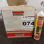 LOTE 074 - 12 TUBOS DE SILICONE NEUTRO PARA CONSTRUÇÃO 340G BRANCO. (NO ESTADO) ATENÇÃO! FAZER A VISITAÇÃO ANTES DE ARREMATAR, NÃO SABEMOS SE FUNCIONA. LEILÃO NÃO TEM GARANTIA E NEM DEVOLUÇÃO, SUJEITO A POSSÍVEIS AVARIAS VISÍVEIS/OCULTAS E/OU AUSÊNCIA DE COMPONENTES.