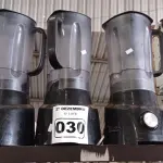 LOTE 030 - 05 LIQUIDIFICADORES MARCAS E MODELOS DIVERSOS. (NO ESTADO) ATENÇÃO! FAZER A VISITAÇÃO ANTES DE ARREMATAR, NÃO SABEMOS SE FUNCIONA. LEILÃO NÃO TEM GARANTIA E NEM DEVOLUÇÃO, SUJEITO A POSSÍVEIS AVARIAS VISÍVEIS/OCULTAS E/OU AUSÊNCIA DE COMPONENTES.