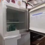 LOTE 079 - 01 GELADEIRA MARCA ELECTROLUX 220V. (NO ESTADO) ATENÇÃO! FAZER A VISITAÇÃO ANTES DE ARREMATAR, NÃO SABEMOS SE FUNCIONA. LEILÃO NÃO TEM GARANTIA E NEM DEVOLUÇÃO, SUJEITO A POSSÍVEIS AVARIAS VISÍVEIS/OCULTAS E/OU AUSÊNCIA DE COMPONENTES.