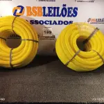 LOTE 189 - 02 ROLOS DE MANGUEIRA CORRUGADA. (NO ESTADO) ATENÇÃO! FAZER A VISITAÇÃO ANTES DE ARREMATAR, NÃO SABEMOS SE FUNCIONA. LEILÃO NÃO TEM GARANTIA E NEM DEVOLUÇÃO, SUJEITO A POSSÍVEIS AVARIAS VISÍVEIS/OCULTAS E/OU AUSÊNCIA DE COMPONENTES.