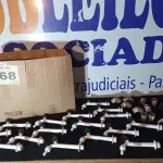LOTE 068 - 133 – MATERIAIS HIDRÁULICOS DIVERSOS(APROXIMADAMENTE) (NO ESTADO, NÃO SABEMOS SE FUNCIONA. LEILÃO NÃO TEM GARANTIA E NEM DEVOLUÇÃO, SUJEITO A POSSÍVEIS AVARIAS VISÍVEIS/OCULTAS E/OU AUSÊNCIA DE COMPONENTES)