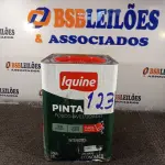 LOTE 123 - 01 LATA DE TINTA PARA PISO IQUINE 18L. (NO ESTADO, NÃO SABEMOS SE FUNCIONA. LEILÃO NÃO TEM GARANTIA E NEM DEVOLUÇÃO).