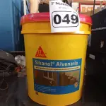 LOTE 049 - 01 BALDE DE SIKANOL ALVENARIA, ADITIVO PLASTIFICANTE PARA ARGAMASSA DE ASSENTAMENTO E REBOCO 18L. (NO ESTADO) ATENÇÃO! FAZER A VISITAÇÃO ANTES DE ARREMATAR, NÃO SABEMOS SE FUNCIONA. LEILÃO NÃO TEM GARANTIA E NEM DEVOLUÇÃO, SUJEITO A POSSÍVEIS AVARIAS VISÍVEIS/OCULTAS E/OU AUSÊNCIA DE COMPONENTES.