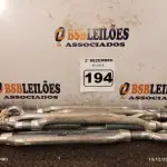 LOTE 194 - 05 ESTICADORES PARA CABO DE AÇO. (NO ESTADO) ATENÇÃO! FAZER A VISITAÇÃO ANTES DE ARREMATAR, NÃO SABEMOS SE FUNCIONA. LEILÃO NÃO TEM GARANTIA E NEM DEVOLUÇÃO, SUJEITO A POSSÍVEIS AVARIAS VISÍVEIS/OCULTAS E/OU AUSÊNCIA DE COMPONENTES.