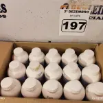 LOTE 197 - 02 CAIXAS COM COLA TUBO ST 175G COM 15 FRASCOS CADA. (NO ESTADO) ATENÇÃO! FAZER A VISITAÇÃO ANTES DE ARREMATAR, NÃO SABEMOS SE FUNCIONA. LEILÃO NÃO TEM GARANTIA E NEM DEVOLUÇÃO, SUJEITO A POSSÍVEIS AVARIAS VISÍVEIS/OCULTAS E/OU AUSÊNCIA DE COMPONENTES.