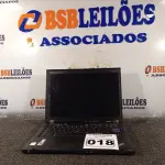 LOTE 018 - 01 NOTEBOOK MARCA LENOVO. (NO ESTADO) ATENÇÃO! FAZER A VISITAÇÃO ANTES DE ARREMATAR, NÃO SABEMOS SE FUNCIONA. LEILÃO NÃO TEM GARANTIA E NEM DEVOLUÇÃO, SUJEITO A POSSÍVEIS AVARIAS VISÍVEIS/OCULTAS E/OU AUSÊNCIA DE COMPONENTES.