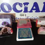 LOTE 081 - 03 – UTENSÍLIOS PARA MANICURE (NO ESTADO, NÃO SABEMOS SE FUNCIONA. LEILÃO NÃO TEM GARANTIA E NEM DEVOLUÇÃO, SUJEITO A POSSÍVEIS AVARIAS VISÍVEIS/OCULTAS E/OU AUSÊNCIA DE COMPONENTES)