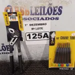 LOTE 125 - 01 ALICATE BOMBA D’AGUA 8” E 01 KIT CHAVE TORX. (NO ESTADO) ATENÇÃO! FAZER A VISITAÇÃO ANTES DE ARREMATAR, NÃO SABEMOS SE FUNCIONA. LEILÃO NÃO TEM GARANTIA E NEM DEVOLUÇÃO, SUJEITO A POSSÍVEIS AVARIAS VISÍVEIS/OCULTAS E/OU AUSÊNCIA DE COMPONENTES.