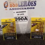 LOTE 090 - 02 KITS DE BROCAS. (NO ESTADO) ATENÇÃO! FAZER A VISITAÇÃO ANTES DE ARREMATAR, NÃO SABEMOS SE FUNCIONA. LEILÃO NÃO TEM GARANTIA E NEM DEVOLUÇÃO, SUJEITO A POSSÍVEIS AVARIAS VISÍVEIS/OCULTAS E/OU AUSÊNCIA DE COMPONENTES.