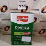 LOTE 173 - 01 LATA DE TINTA PARA PISO IQUINE COR VERMELHA 18L. (NO ESTADO) ATENÇÃO! FAZER A VISITAÇÃO ANTES DE ARREMATAR, NÃO SABEMOS SE FUNCIONA. LEILÃO NÃO TEM GARANTIA E NEM DEVOLUÇÃO, SUJEITO A POSSÍVEIS AVARIAS VISÍVEIS/OCULTAS E/OU AUSÊNCIA DE COMPONENTES.