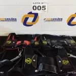 LOTE 005 - 05 - COLEIRAS PEITORAL CACHORRO (NO ESTADO, NÃO SABEMOS SE FUNCIONA. LEILÃO NÃO TEM GARANTIA E NEM DEVOLUÇÃO, SUJEITO A POSSÍVEIS AVARIAS VISÍVEIS/OCULTAS E/OU AUSÊNCIA DE COMPONENTES)