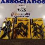 LOTE 190 - 03 KIT’S DE GRAMPOS DE PRESSÃO. (NO ESTADO) ATENÇÃO! FAZER A VISITAÇÃO ANTES DE ARREMATAR, NÃO SABEMOS SE FUNCIONA. LEILÃO NÃO TEM GARANTIA E NEM DEVOLUÇÃO, SUJEITO A POSSÍVEIS AVARIAS VISÍVEIS/OCULTAS E/OU AUSÊNCIA DE COMPONENTES.