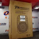 LOTE 315 - 01 CAIXA DE SOM PASSIVA PRO ÁUDIO PX-12.(NOVA) (NO ESTADO) ATENÇÃO! FAZER A VISITAÇÃO ANTES DE ARREMATAR, NÃO SABEMOS SE FUNCIONA. LEILÃO NÃO TEM GARANTIA E NEM DEVOLUÇÃO, SUJEITO A POSSÍVEIS AVARIAS VISÍVEIS/OCULTAS E/OU AUSÊNCIA DE COMPONENTES.