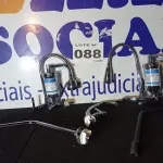 LOTE 088 - 05 – TORNEIRAS DIVERSAS (NO ESTADO, NÃO SABEMOS SE FUNCIONA. LEILÃO NÃO TEM GARANTIA E NEM DEVOLUÇÃO, SUJEITO A POSSÍVEIS AVARIAS VISÍVEIS/OCULTAS E/OU AUSÊNCIA DE COMPONENTES)