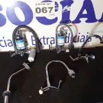LOTE 067 - 05 – TORNEIRAS DIVERSAS (NO ESTADO, NÃO SABEMOS SE FUNCIONA. LEILÃO NÃO TEM GARANTIA E NEM DEVOLUÇÃO, SUJEITO A POSSÍVEIS AVARIAS VISÍVEIS/OCULTAS E/OU AUSÊNCIA DE COMPONENTES)