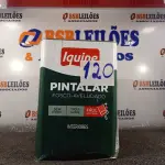 LOTE 120 - 01 LATA DE TINTA IQUINE 18L. (NO ESTADO, NÃO SABEMOS SE FUNCIONA. LEILÃO NÃO TEM GARANTIA E NEM DEVOLUÇÃO).