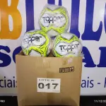 LOTE 017 - 03 - BOLAS SOCIETY (NO ESTADO, NÃO SABEMOS SE FUNCIONA. LEILÃO NÃO TEM GARANTIA E NEM DEVOLUÇÃO, SUJEITO A POSSÍVEIS AVARIAS VISÍVEIS/OCULTAS E/OU AUSÊNCIA DE COMPONENTES)