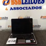 LOTE 010 - 01 NOTEBOOK MARCA HP. (NO ESTADO) ATENÇÃO! FAZER A VISITAÇÃO ANTES DE ARREMATAR, NÃO SABEMOS SE FUNCIONA. LEILÃO NÃO TEM GARANTIA E NEM DEVOLUÇÃO, SUJEITO A POSSÍVEIS AVARIAS VISÍVEIS/OCULTAS E/OU AUSÊNCIA DE COMPONENTES.