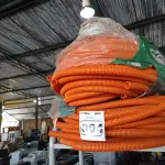 LOTE 004 - 02 ROLOS DE MANGUEIRA CORRUGADA. (NO ESTADO) ATENÇÃO! FAZER A VISITAÇÃO ANTES DE ARREMATAR, NÃO SABEMOS SE FUNCIONA. LEILÃO NÃO TEM GARANTIA E NEM DEVOLUÇÃO, SUJEITO A POSSÍVEIS AVARIAS VISÍVEIS/OCULTAS E/OU AUSÊNCIA DE COMPONENTES.