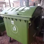 LOTE 536 - 01 CONTAINER HDPE EN-840 1200l. (NO ESTADO) ATENÇÃO! FAZER A VISITAÇÃO ANTES DE ARREMATAR, NÃO SABEMOS SE FUNCIONA. LEILÃO NÃO TEM GARANTIA E NEM DEVOLUÇÃO, SUJEITO A POSSÍVEIS AVARIAS VISÍVEIS/OCULTAS E/OU AUSÊNCIA DE COMPONENTES.