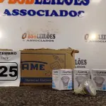 LOTE 025 - 01 LOTE COM APROXIMADAMENTE 80 LÂMPADAS DICROICA 1W 220V. (NO ESTADO) ATENÇÃO! FAZER A VISITAÇÃO ANTES DE ARREMATAR, NÃO SABEMOS SE FUNCIONA. LEILÃO NÃO TEM GARANTIA E NEM DEVOLUÇÃO, SUJEITO A POSSÍVEIS AVARIAS VISÍVEIS/OCULTAS E/OU AUSÊNCIA DE COMPONENTES.