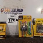 LOTE 170 - 03 KIT’S CHAVES DE PRECISÃO PARA MANUTENÇÃO DE CELULAR. (NO ESTADO) ATENÇÃO! FAZER A VISITAÇÃO ANTES DE ARREMATAR, NÃO SABEMOS SE FUNCIONA. LEILÃO NÃO TEM GARANTIA E NEM DEVOLUÇÃO, SUJEITO A POSSÍVEIS AVARIAS VISÍVEIS/OCULTAS E/OU AUSÊNCIA DE COMPONENTES.