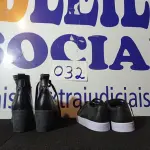 LOTE 032 - 02 – PARES DE CALÇADOS FEMININO Nº 37 (NO ESTADO, NÃO SABEMOS SE FUNCIONA. LEILÃO NÃO TEM GARANTIA E NEM DEVOLUÇÃO, SUJEITO A POSSÍVEIS AVARIAS VISÍVEIS/OCULTAS E/OU AUSÊNCIA DE COMPONENTES)