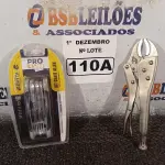 LOTE 110 - 01 KIT DE CHAVES ALLEN E 01 ALICATE DE PRESSÃO. (NO ESTADO) ATENÇÃO! FAZER A VISITAÇÃO ANTES DE ARREMATAR, NÃO SABEMOS SE FUNCIONA. LEILÃO NÃO TEM GARANTIA E NEM DEVOLUÇÃO, SUJEITO A POSSÍVEIS AVARIAS VISÍVEIS/OCULTAS E/OU AUSÊNCIA DE COMPONENTES.
