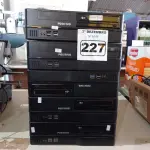 LOTE 227 - 05 CPU’S MARCAS POSITIVO. (NO ESTADO) ATENÇÃO! FAZER A VISITAÇÃO ANTES DE ARREMATAR, NÃO SABEMOS SE FUNCIONA. LEILÃO NÃO TEM GARANTIA E NEM DEVOLUÇÃO, SUJEITO A POSSÍVEIS AVARIAS VISÍVEIS/OCULTAS E/OU AUSÊNCIA DE COMPONENTES.
