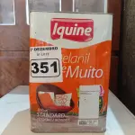 LOTE 351 - 01 LATA DE TINTA IQUINE INTERIORES/EXTERIORES DELANIL RENDE MUITO FOSCO BASE “C”. (NO ESTADO) ATENÇÃO! FAZER A VISITAÇÃO ANTES DE ARREMATAR, NÃO SABEMOS SE FUNCIONA. LEILÃO NÃO TEM GARANTIA E NEM DEVOLUÇÃO, SUJEITO A POSSÍVEIS AVARIAS VISÍVEIS/OCULTAS E/OU AUSÊNCIA DE COMPONENTES.