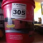 LOTE 305 - 01 BALDE DE DRYKOVEDA, ADITIVO IMPERMEABILIZANTE PARA ARGAMASSA E CONCRETO 18L. (NO ESTADO) ATENÇÃO! FAZER A VISITAÇÃO ANTES DE ARREMATAR, NÃO SABEMOS SE FUNCIONA. LEILÃO NÃO TEM GARANTIA E NEM DEVOLUÇÃO, SUJEITO A POSSÍVEIS AVARIAS VISÍVEIS/OCULTAS E/OU AUSÊNCIA DE COMPONENTES.