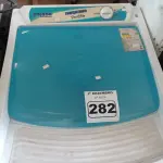 LOTE 282 - 01 TANQUINHO 220V. (NO ESTADO) ATENÇÃO! FAZER A VISITAÇÃO ANTES DE ARREMATAR, NÃO SABEMOS SE FUNCIONA. LEILÃO NÃO TEM GARANTIA E NEM DEVOLUÇÃO, SUJEITO A POSSÍVEIS AVARIAS VISÍVEIS/OCULTAS E/OU AUSÊNCIA DE COMPONENTES.