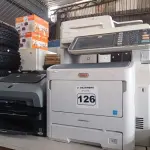 LOTE 126 - 06 IMPRESSORAS SENDO 01 MULTIFUNCIONAL OKI MODELO MPS 5502MB. (NO ESTADO) ATENÇÃO! FAZER A VISITAÇÃO ANTES DE ARREMATAR, NÃO SABEMOS SE FUNCIONA. LEILÃO NÃO TEM GARANTIA E NEM DEVOLUÇÃO, SUJEITO A POSSÍVEIS AVARIAS VISÍVEIS/OCULTAS E/OU AUSÊNCIA DE COMPONENTES.
