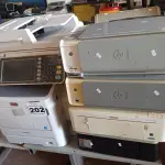 LOTE 202 - 01 LOTE DE IMPRESSORAS  MODELOS DIVERSOS PARA RETIRADA DE PEÇAS. (NO ESTADO) ATENÇÃO! FAZER A VISITAÇÃO ANTES DE ARREMATAR, NÃO SABEMOS SE FUNCIONA. LEILÃO NÃO TEM GARANTIA E NEM DEVOLUÇÃO, SUJEITO A POSSÍVEIS AVARIAS VISÍVEIS/OCULTAS E/OU AUSÊNCIA DE COMPONENTES.