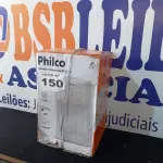 LOTE 150 - 01 - BEBEDOURO DE MESA PHILCO BRANCO PBE02BF 110V (NO ESTADO, NÃO SABEMOS SE FUNCIONA. LEILÃO NÃO TEM GARANTIA E NEM DEVOLUÇÃO, SUJEITO A POSSÍVEIS AVARIAS VISÍVEIS/OCULTAS E/OU AUSÊNCIA DE COMPONENTES)