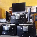 LOTE 370 - 05 IMPRESSORAS LEXMARK E342N, 04 TECLADOS PARA PC E 03 MONITORES MARCAS E MODELOS DIVERSOS. (NO ESTADO) ATENÇÃO! FAZER A VISITAÇÃO ANTES DE ARREMATAR, NÃO SABEMOS SE FUNCIONA. LEILÃO NÃO TEM GARANTIA E NEM DEVOLUÇÃO, SUJEITO A POSSÍVEIS AVARIAS VISÍVEIS/OCULTAS E/OU AUSÊNCIA DE COMPONENTES.
