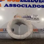 LOTE 135 - 01 ROLO DE CABO FLEXÍVEL 100M 1X2,5MM NA COR BRANCA (NOVO). (NO ESTADO) ATENÇÃO! FAZER A VISITAÇÃO ANTES DE ARREMATAR, NÃO SABEMOS SE FUNCIONA. LEILÃO NÃO TEM GARANTIA E NEM DEVOLUÇÃO, SUJEITO A POSSÍVEIS AVARIAS VISÍVEIS/OCULTAS E/OU AUSÊNCIA DE COMPONENTES.