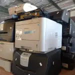 LOTE 299 - 01 LOTE COM VÁRIAS IMPRESSORAS MARCAS E MODELOS DIVERSOS. (NO ESTADO) ATENÇÃO! FAZER A VISITAÇÃO ANTES DE ARREMATAR, NÃO SABEMOS SE FUNCIONA. LEILÃO NÃO TEM GARANTIA E NEM DEVOLUÇÃO, SUJEITO A POSSÍVEIS AVARIAS VISÍVEIS/OCULTAS E/OU AUSÊNCIA DE COMPONENTES.